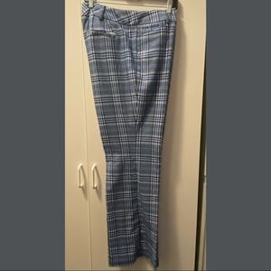 NY&Co plaid trousers